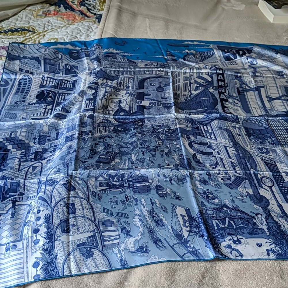 Hermes silk scalf